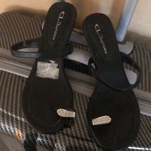 Black sandals